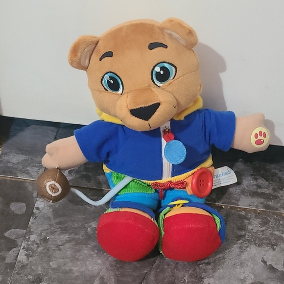 Garanimals Other - Garanimal Activity Teddy Bear 12" Plush Stuffed Animal Learning Toy